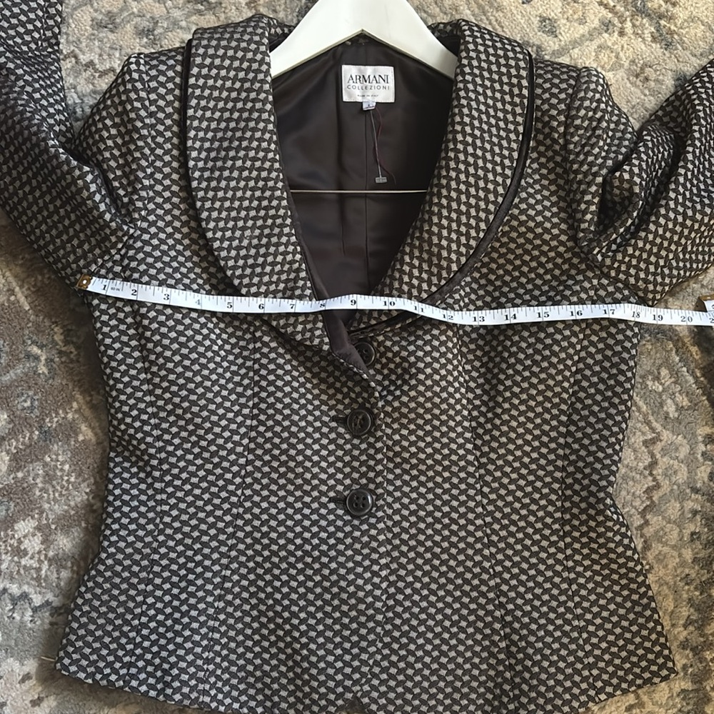 Armani Collezioni Skirt Suit See Pics 4 measurements - Picture 2 of 16
